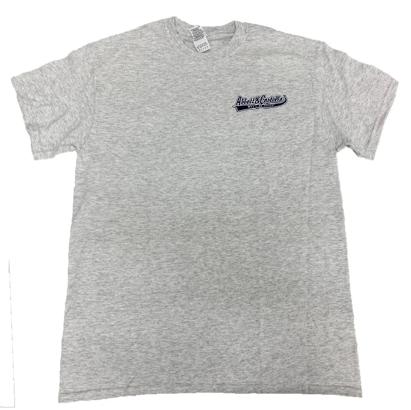 Extra Savings Abbott and Costello T-Shirt Who's on First Ash Tee