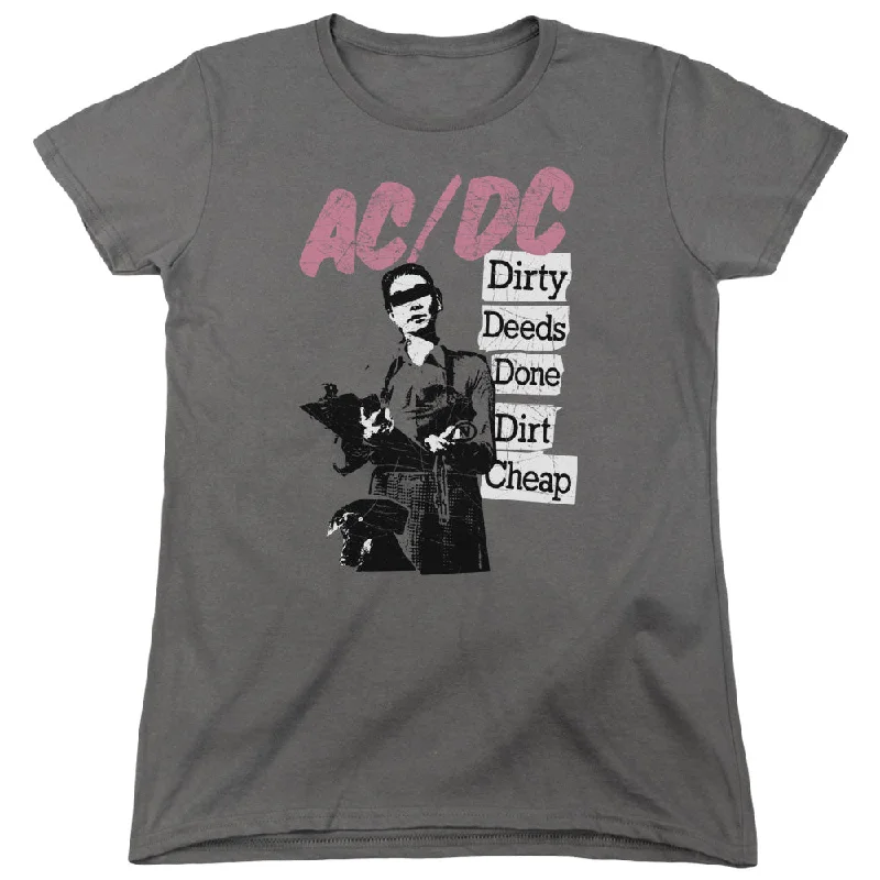 Deep Discounts AC/DC Dirty Deeds Done Dirt Cheap Womens Shirt