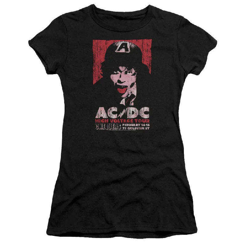 Deal Explosion AC/DC High Voltage Tour Chequers Juniors Shirt