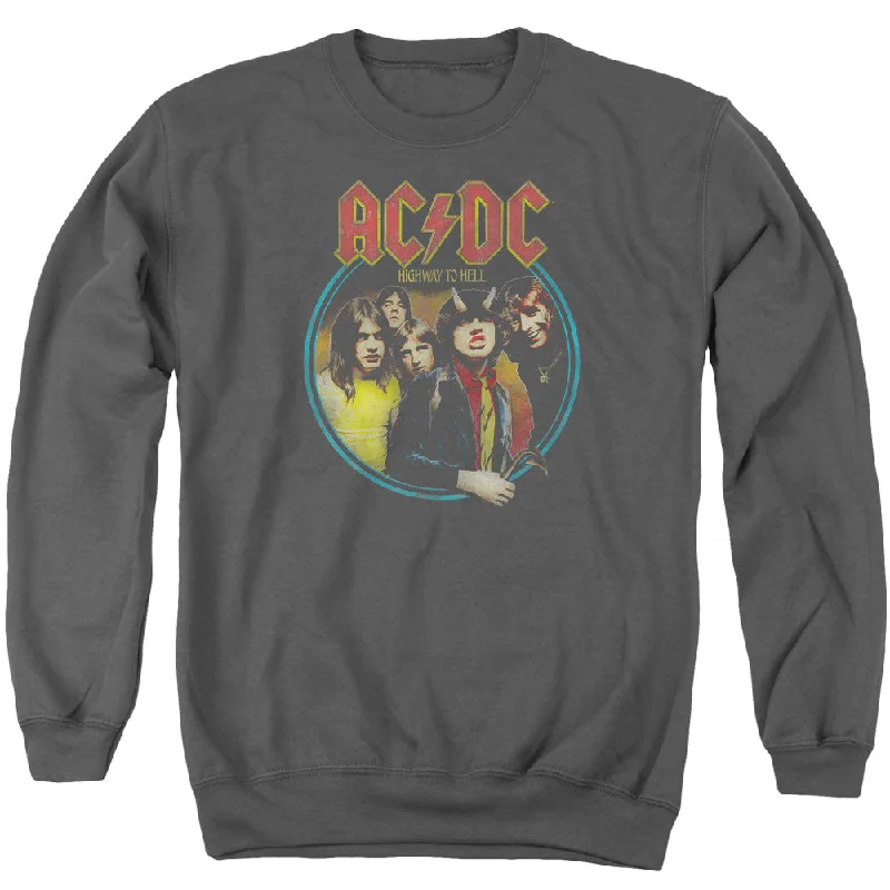 Sale Event AC/DC Highway to Hell Group Photo Charcoal Sweatshirt