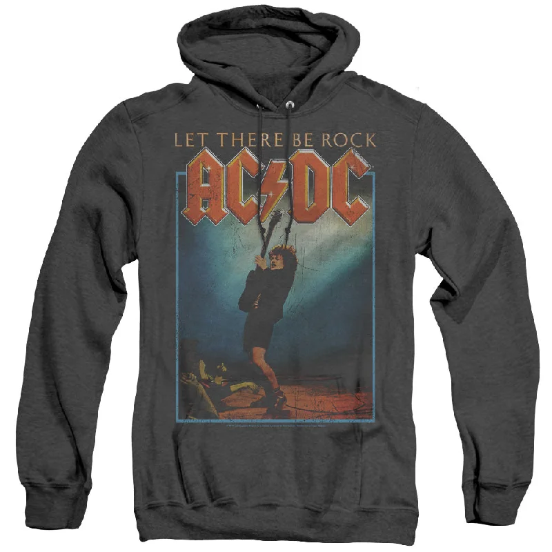 Price Drop Alert AC/DC Let There Be Rock Black Heather Hoodie