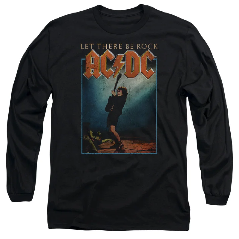 Bargain Blast AC/DC Let There Be Rock Black Long Sleeve Shirt
