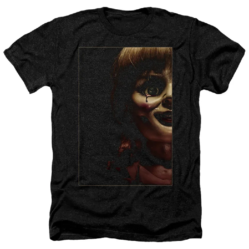 Low Prices Annabelle Heather T-Shirt Poster Artwork Black Tee