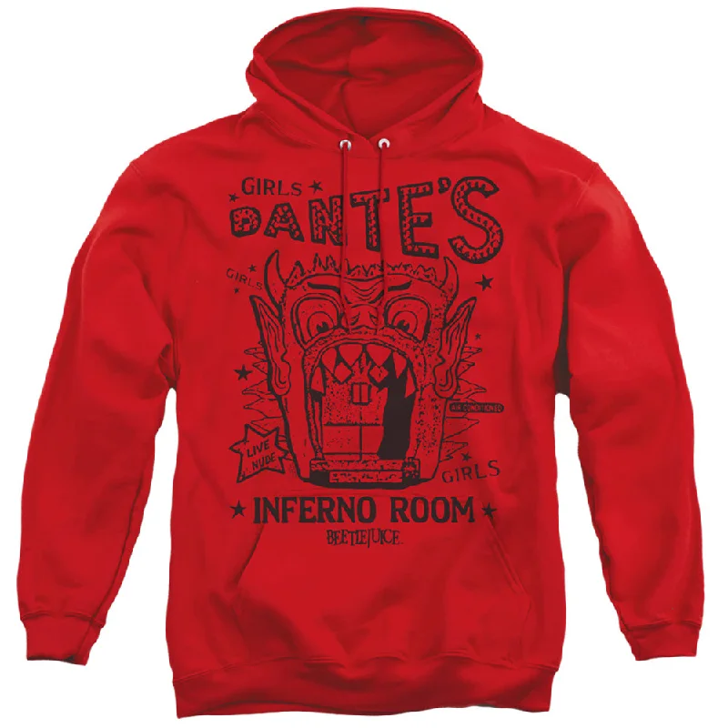 Take Advantage Beetlejuice Hoodie Dantes Inferno Room Red Hoody