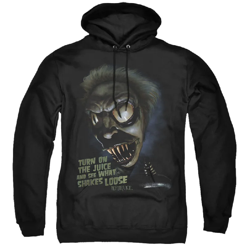 Shop and Save Beetlejuice Hoodie Turn on the Juice Black Hoody
