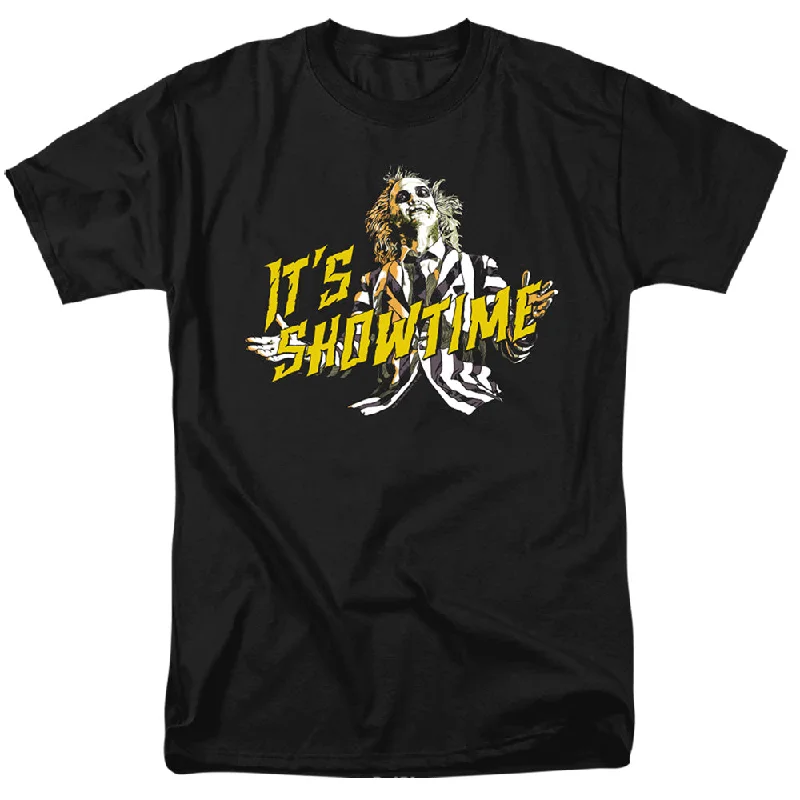 Seasonal Clearance Beetlejuice T-Shirt Its Showtime Black Tee