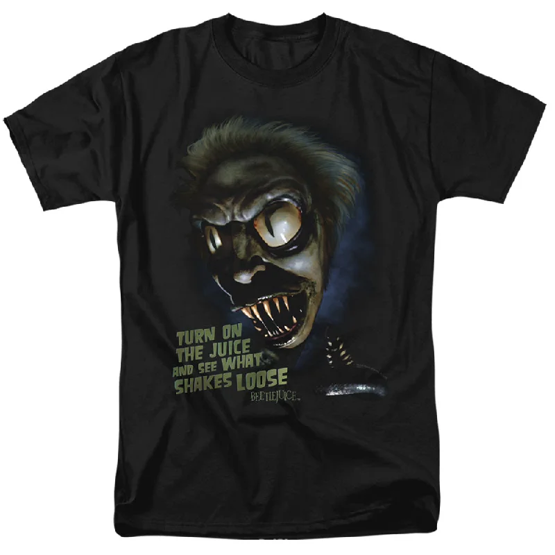 Quick Sale Beetlejuice T-Shirt Turn on the Juice Black Tee