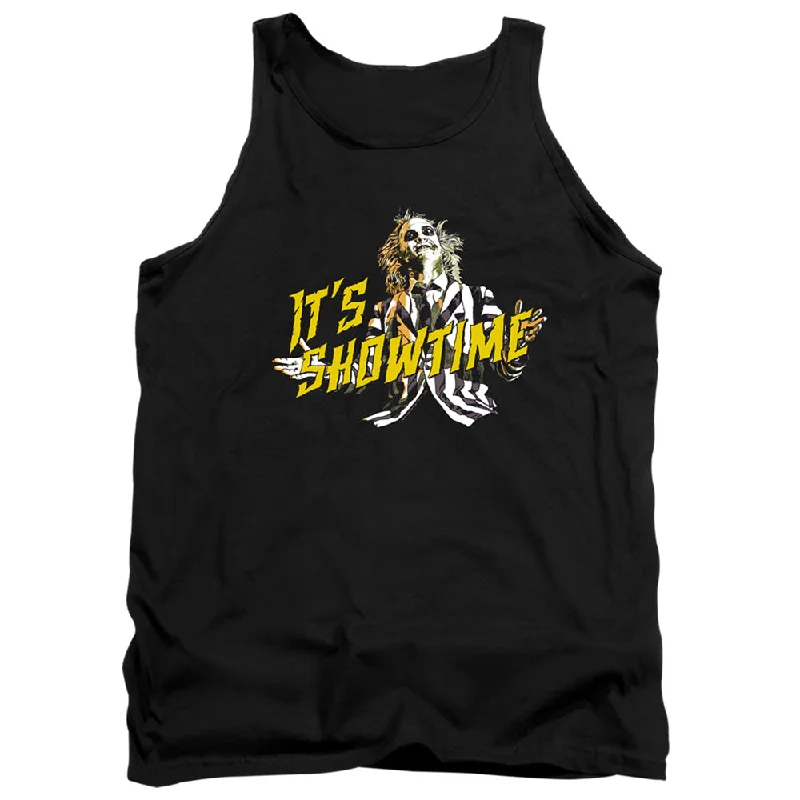 Exclusive Preview Beetlejuice Tanktop Its Showtime Black Tank