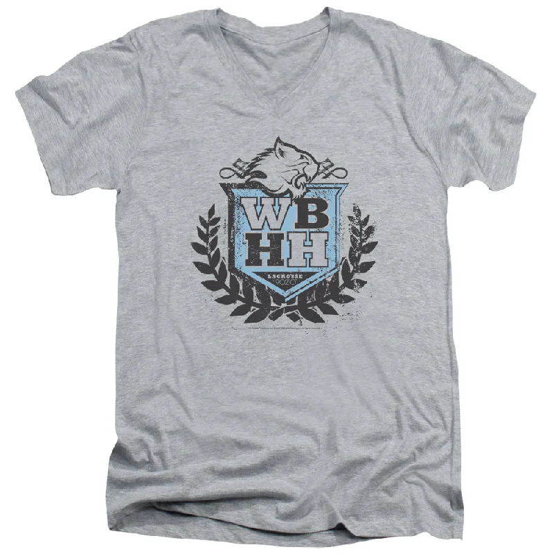 Price Cut Beverly Hills 90210 Slim Fit V-Neck T-Shirt WBHH Athletic Heather Tee