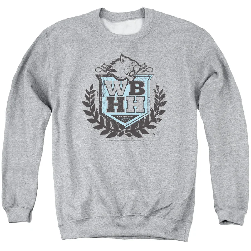 Shop and Save Beverly Hills 90210 Sweatshirt WBHH Athletic Heather Pullover
