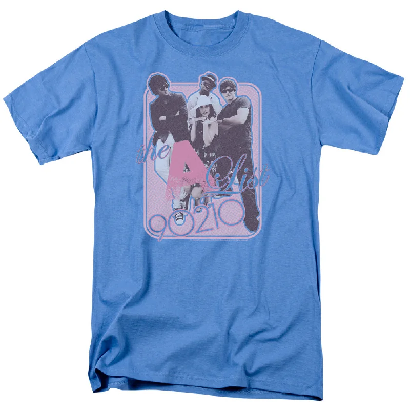 New Deals Beverly Hills 90210 T-Shirt The A List Carolina Blue Tee