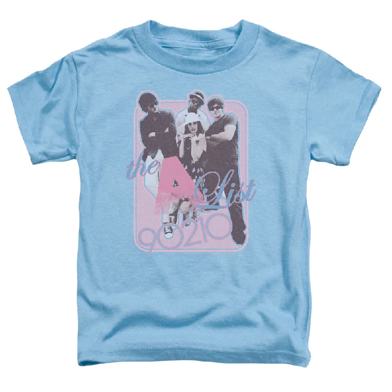 Midnight Madness Beverly Hills 90210 Toddler T-Shirt The A List Carolina Blue Tee