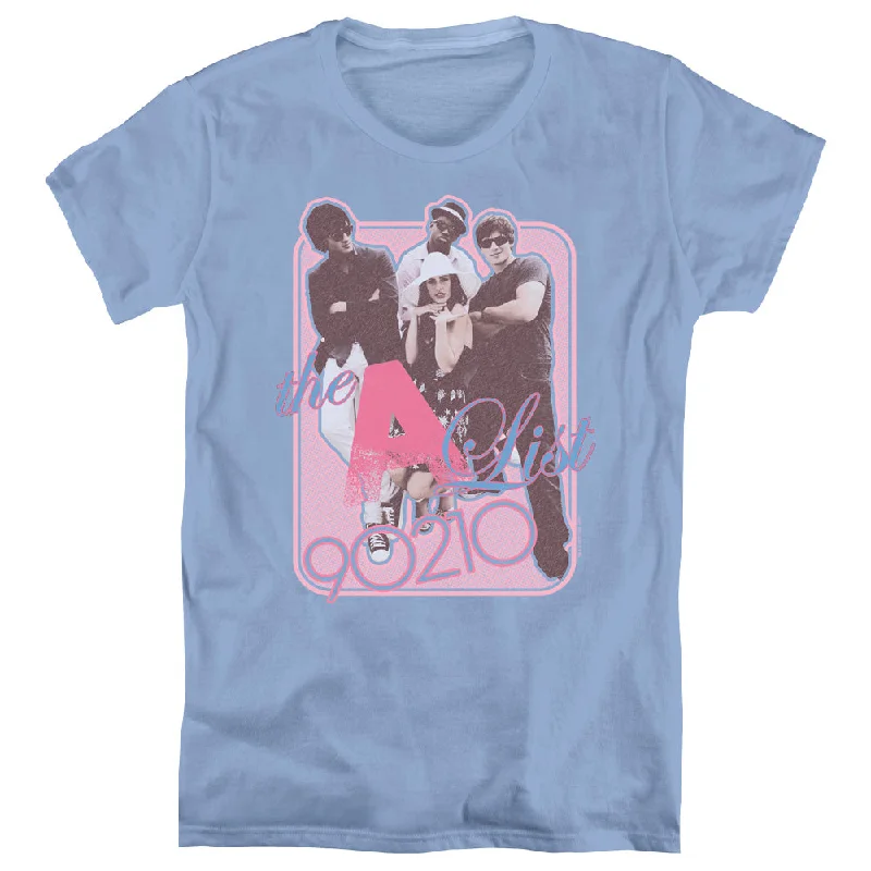 Reduced Prices Beverly Hills 90210 Womens T-Shirt The A List Carolina Blue Tee