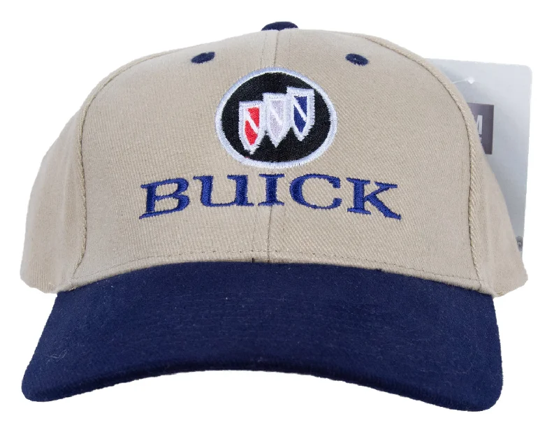 Act Fast Buick Tri Shield Logo Hat Two Tone Embroidered Cap