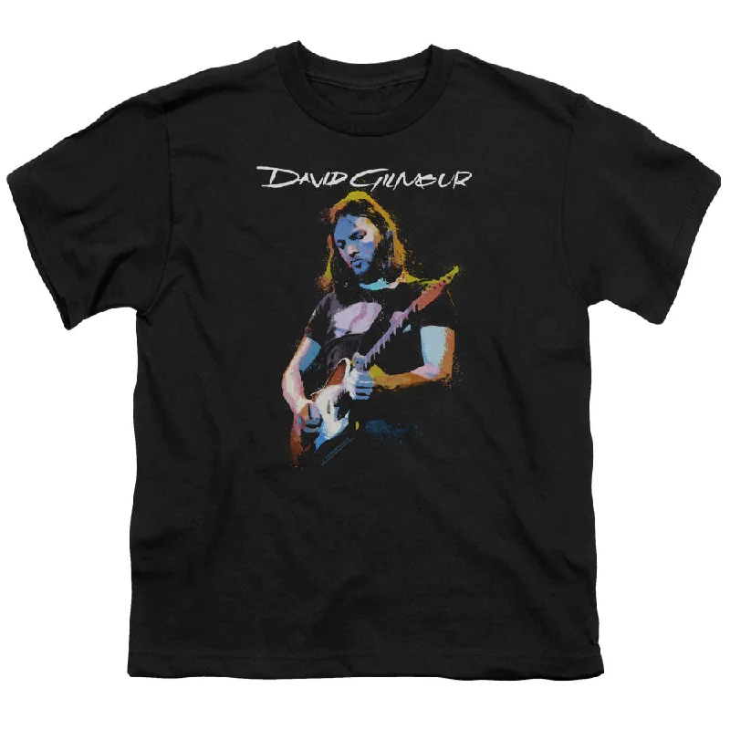 Must-Have Deals David Gilmour Kids T-Shirt Classic Portrait Black Tee