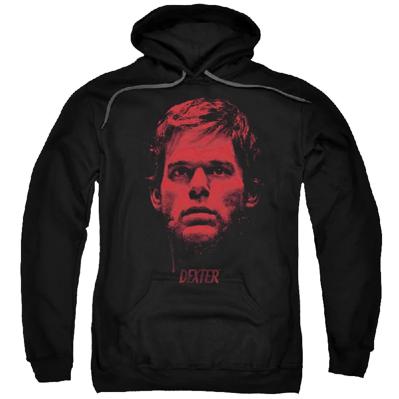 Deal of the Day Dexter Hoodie Bloody Face Black Hoody