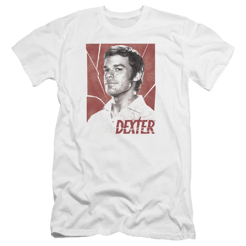 Weekend Special Dexter Premium Canvas T-Shirt Poster White Tee
