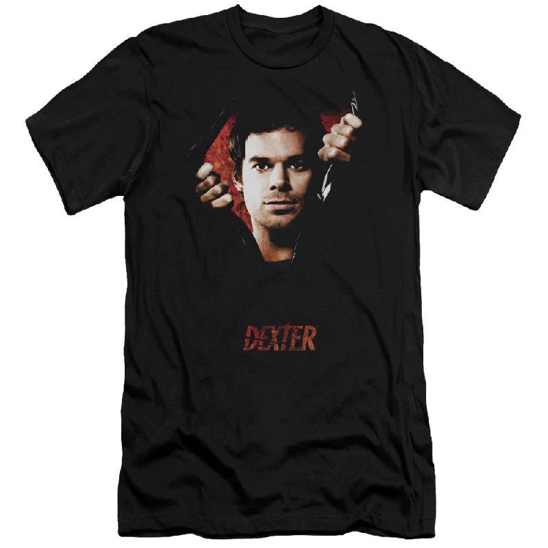 Bonus Savings Dexter Slim Fit T-Shirt Portrait Black Tee