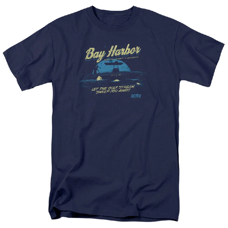 Huge Discounts Dexter T-Shirt Bay Harbor Navy Tee