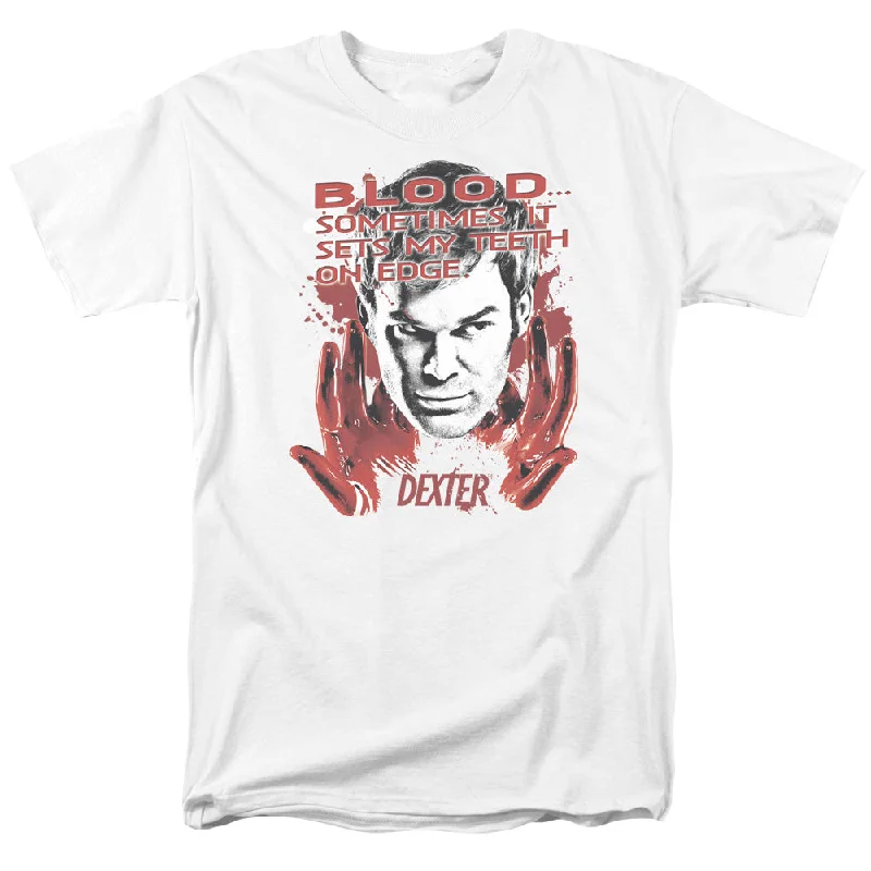 Buy More, Save More Dexter T-Shirt Blood White Tee