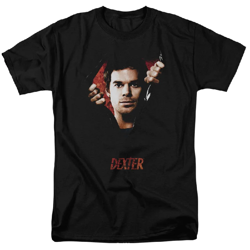 Daily Deals Dexter T-Shirt Portrait Black Tee
