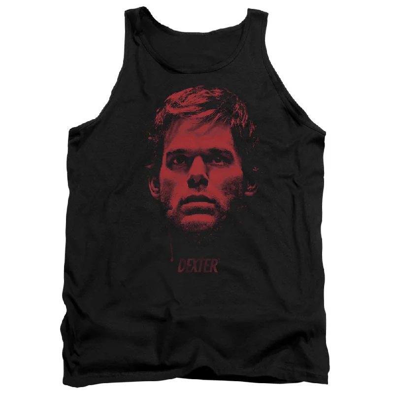 Stock Up and Save Dexter Tanktop Bloody Face Black Tank