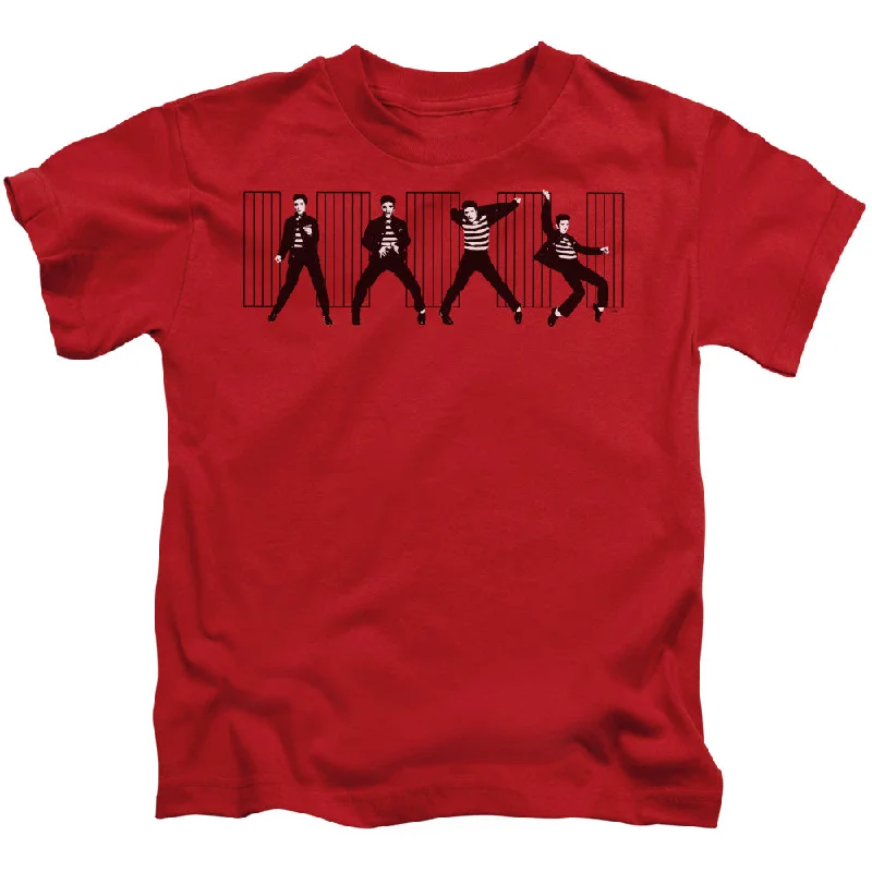 Doorbuster Deal Elvis Presley Boys T-Shirt Jailhouse Rock Red Tee