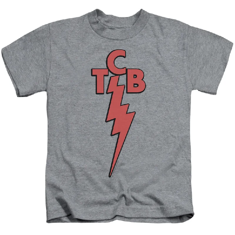 Members Only Elvis Presley Boys T-Shirt TCB Athletic Heather Tee