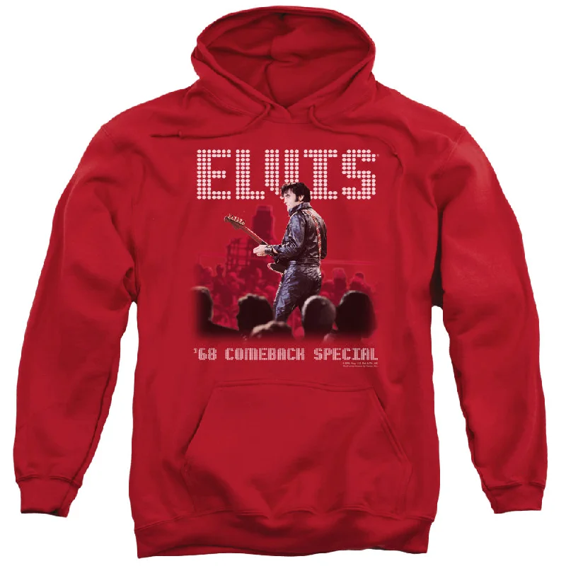 Amazing Deals Elvis Presley Hoodie 68 Comeback Special Red Hoody