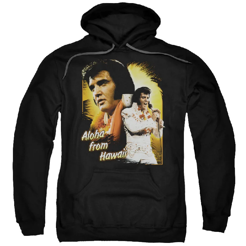Limited Quantity Elvis Presley Hoodie Aloha from Hawaii Black Hoody