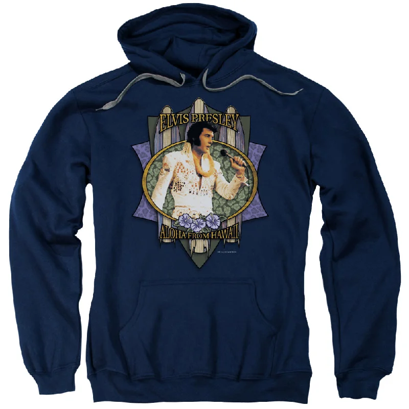 Bargain Prices Elvis Presley Hoodie Aloha From Hawaii Navy Hoody