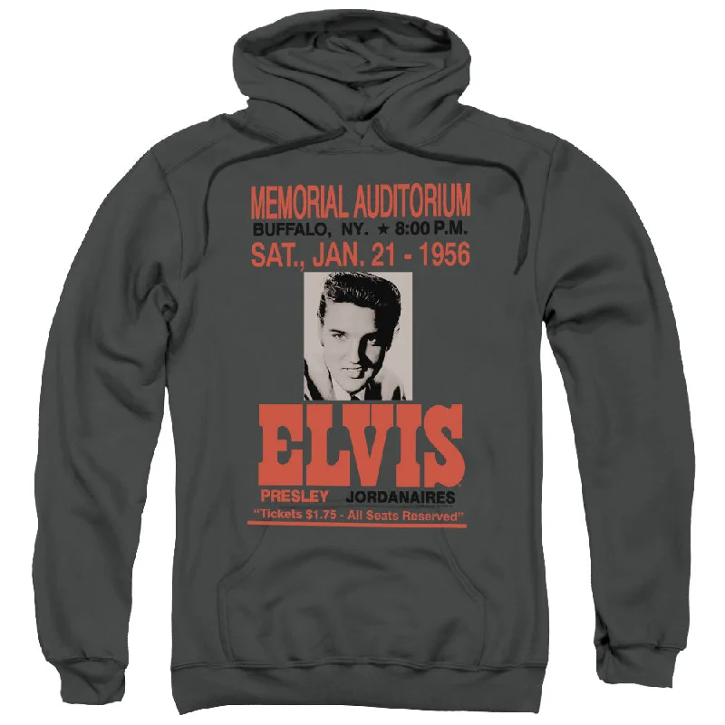 Anniversary Sale Elvis Presley Hoodie Buffalo 1956 Charcoal Hoody
