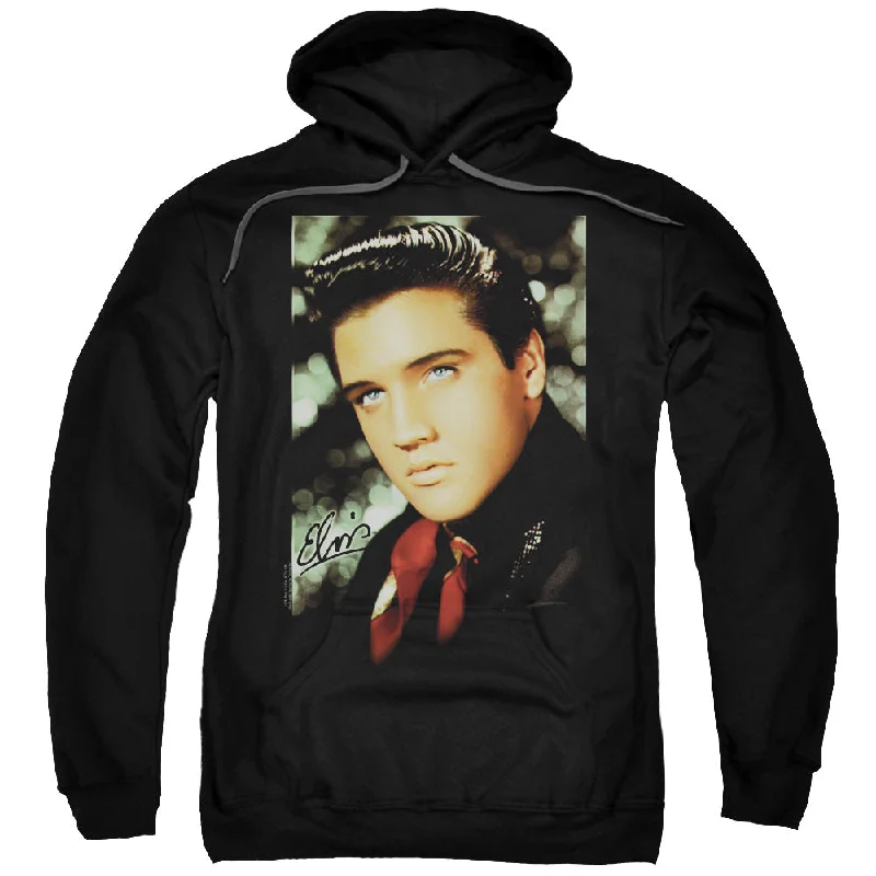 Lowest Prices Elvis Presley Hoodie Dreamy Portrait Black Hoody