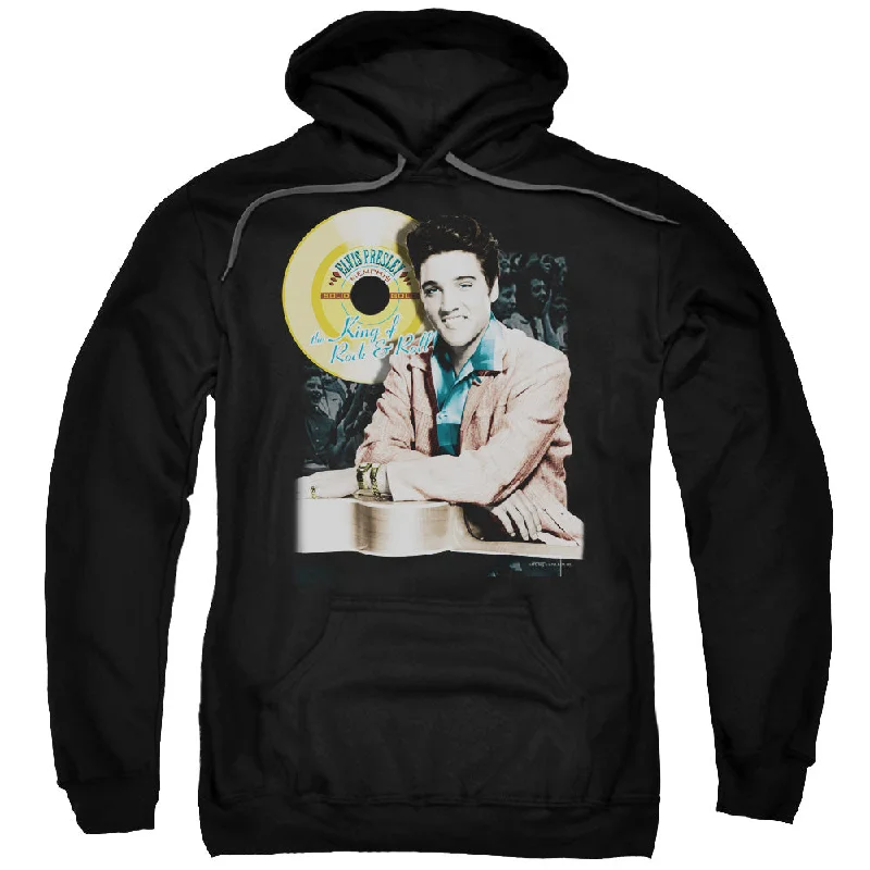 Shop and Save Elvis Presley Hoodie Golden Records Black Hoody