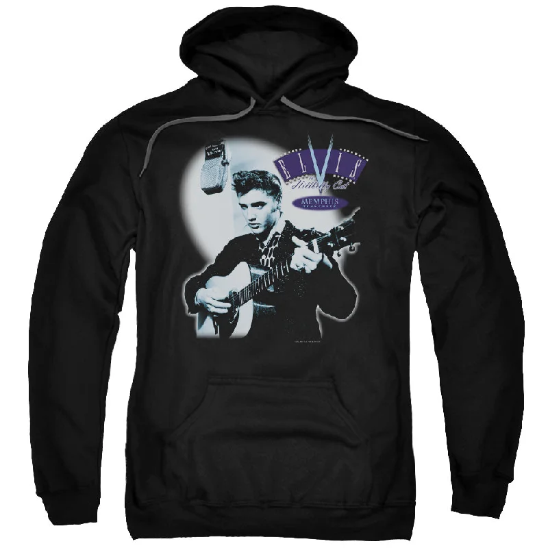 Exclusive Offers Elvis Presley Hoodie Hillbilly Cat Black Hoody