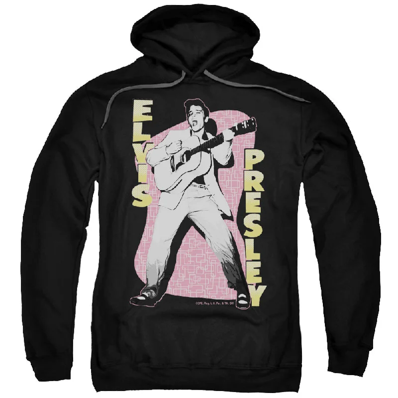 Discount Extravaganza Elvis Presley Hoodie In The Moment Black Hoody