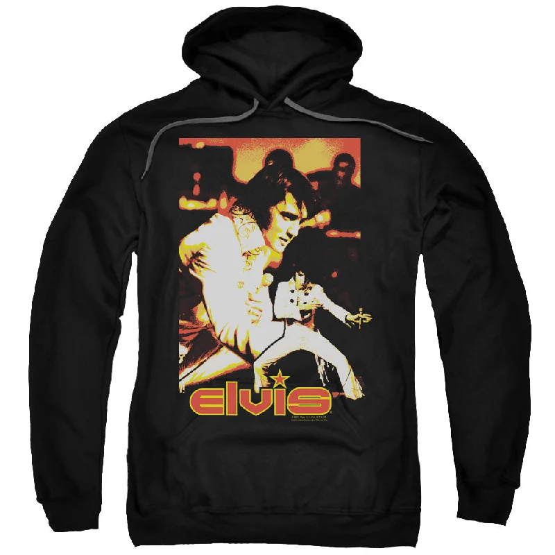 Clearance Sale Elvis Presley Hoodie Moves Black Hoody
