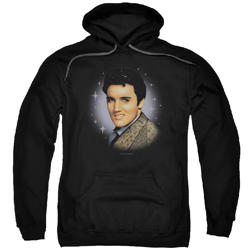 Amazing Deals Elvis Presley Hoodie Star Portrait Black Hoody