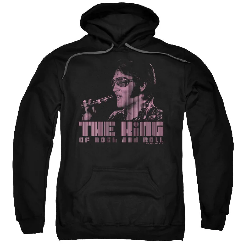 Daily Specials Elvis Presley Hoodie The King Black Hoody