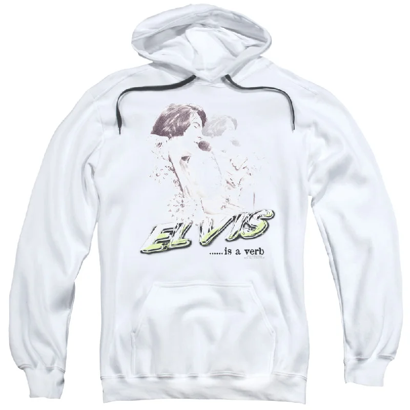 Price Fest Elvis Presley Hoodie Verb White Hoody