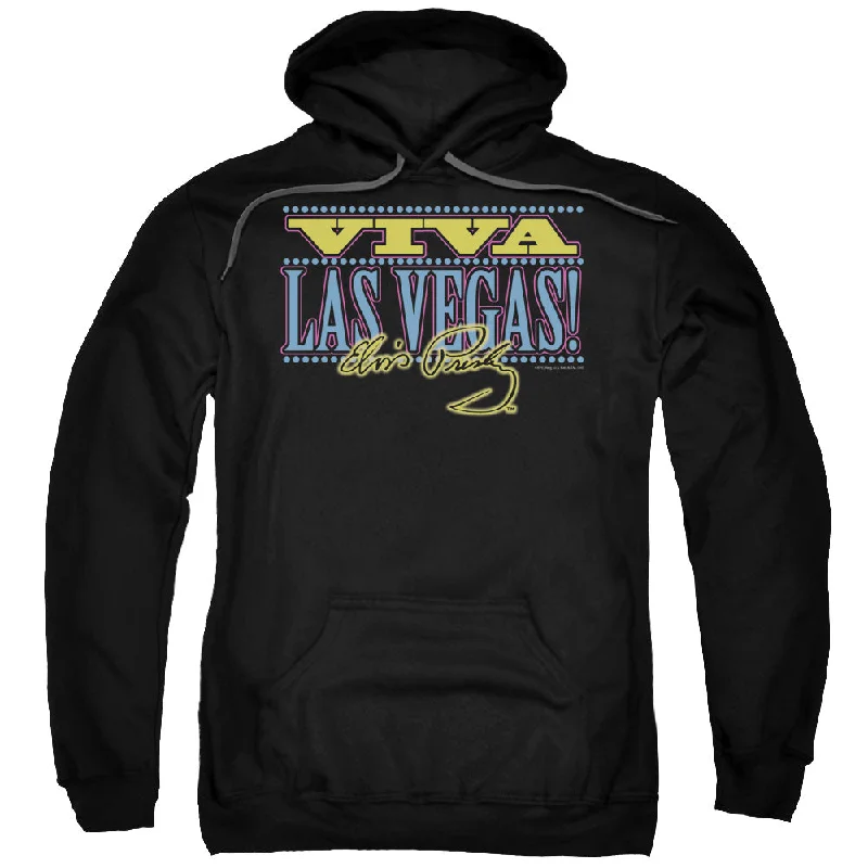 Savings Alert Elvis Presley Hoodie Viva Las Vegas Black Hoody
