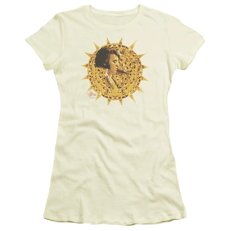 Blowout Deals Elvis Presley Juniors T-Shirt Sundial Cream Tee