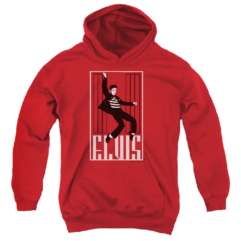 Bargain Prices Elvis Presley Kids Hoodie Dancing Jailhouse Rock Red Hoody