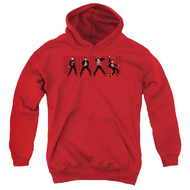 Exclusive Preview Elvis Presley Kids Hoodie Jailhouse Rock Red Hoody