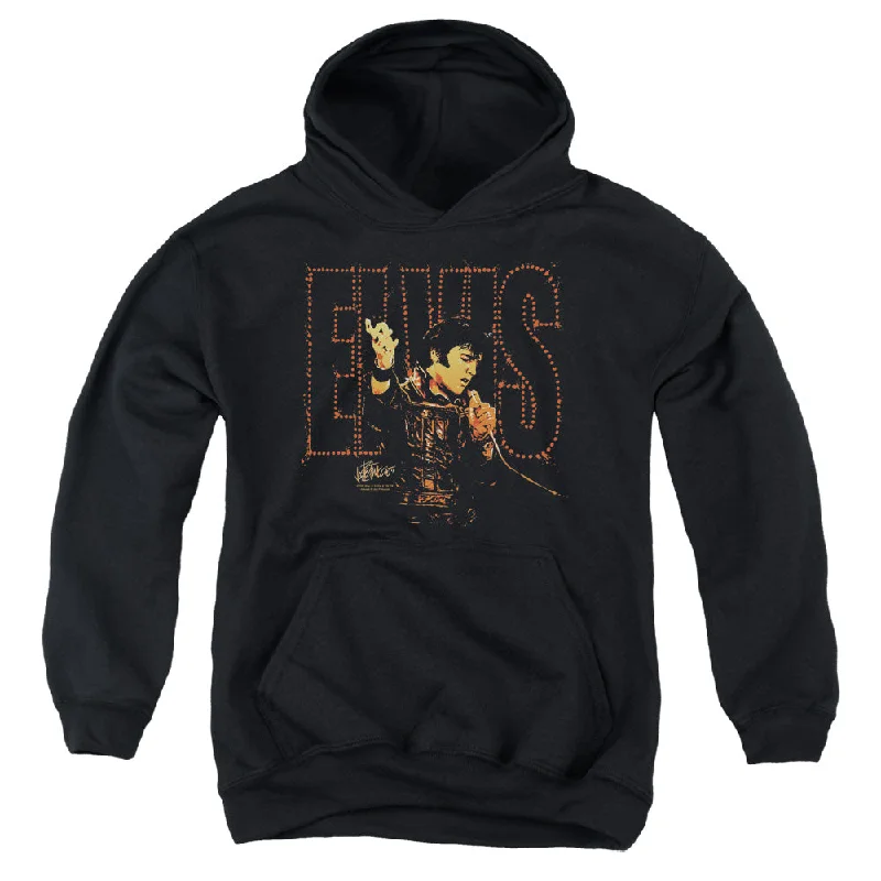 Limited Availability Elvis Presley Kids Hoodie Take My Hand Black Hoody