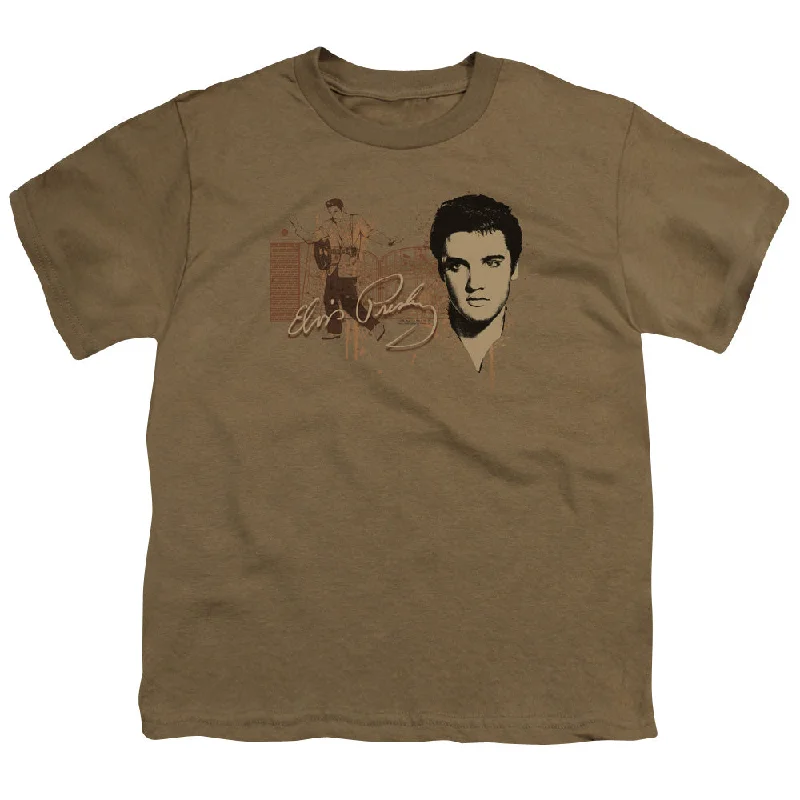Act Fast Elvis Presley Kids T-Shirt Gates Safari Tee