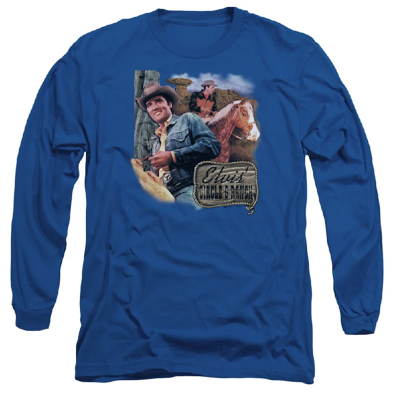Don't Wait Elvis Presley Long Sleeve T-Shirt Circle G Ranch Royal Tee