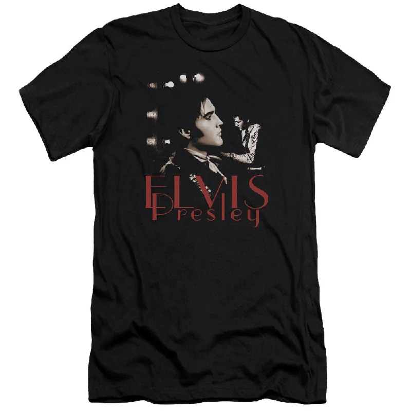 The Best Prices Elvis Presley Premium Canvas T-Shirt Memories Black Tee