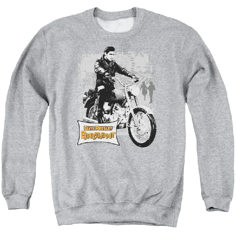Sneak Peek Sale Elvis Presley Sweatshirt Roustabout Athletic Heather Pullover