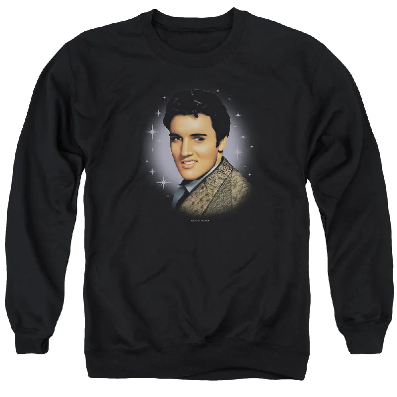 Major Savings Elvis Presley Sweatshirt Star Portrait Black Pullover